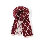 Шарф JW Polyester Knit Unisex J W, черный бежевый - фото 11