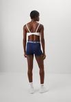 Леггинсы Nike Performance SHORT, Midnight Navy/White/Dark Blue - фото 4