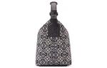 LOEWE Сумка Cubi Bag Small Anagram Jacquard Navy/Black - фото 4