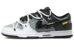 Кроссовки Nike Dunk Skateboard Shoes Men Low-Top Gray White - фото