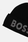 Кепка BOSS из смесовой шерсти, черный - фото 3