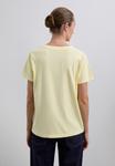 Футболка Scalpers PLAINCENTRALSKULL TEE, Light Yellow/Yellow - фото 3