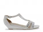 Сандалии Laaris Wedge Bellini, White - фото 5