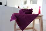 Гостевые полотенца набор  Zollner, пурпурный - фото 4