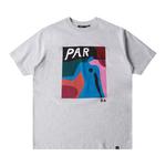 Рубашка Parra Ghost Caves T-­Shirt, серый - фото