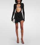 Боди с вырезами Laquan Smith, черный - фото 2