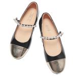 Туфли Мэри Джейн женские Hotwind, бежевый/черный - фото 6