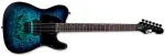 Электрогитара ESP LTD TE-200DX - Синий Взрыв 2024 - фото