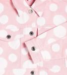 Джинсовая куртка в горошек Marc Jacobs, розовый - фото 2