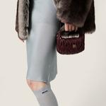 Шелковые юбки миди MIU MIU, астро - фото 4