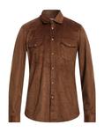 Рубашка Daniele Alessandrini, коричневый - фото
