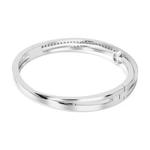 Браслет Hyperbola Swarovski, серебро - фото 8