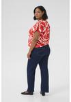 Блуза Kaffe Curve MAREN , True Red Nature Graphic/Red - фото 3