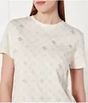 Футболка «Глория Пион» Regular fit Guess Active, белый - фото 4