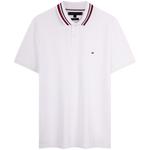Поло с вышитым логотипом Tommy Hilfiger, белый - фото