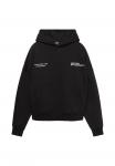 Худи PULL&BEAR Hoodie, Black - фото 5