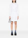 Kenzo платье-рубашка мини, белый - фото 2