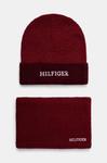 Комплект детской шапки и утеплителя Tommy Hilfiger, красный - фото
