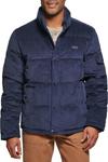 Levi's Мужская дутая куртка-пуховик, Navy Corduroy - фото