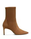 Женские ботильоны Stuart Power 75 на молнии Stuart Weitzman, коричневый - фото 2