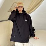 Водонепроницаемый ветрозащитный плащ ALORGEEK унисекс, розовый - фото 5