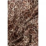 Шелковый платок с анималистичным узором Dsquared2, Brown - фото 2