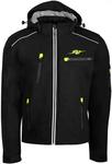 Мотоциклетная текстильная куртка Stan Rusty Stitches, черный желтый - фото