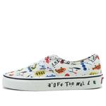 Кроссовки authentic low tops skateboarding shoes creamy white creamwhite Vans, белый - фото