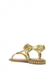Сандалии Patsy Bis с заклепками Ash, золотой - фото 3