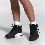 Кроссовки adidas Own The Game Wide K 'Black White' - фото 7