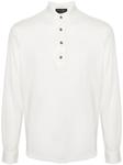 Рубашка хенли с длинными рукавами Dell'oglio, белый - фото