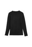 Топ Marks & Spencer Long sleeved top, Black - фото 5