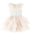 Платье из тюля Monnalisa, Beige Degrade - фото 3