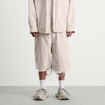 Плотные хлопковые рабочие брюки Balenciaga, серый - фото 2