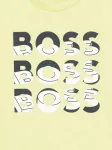 Футболка с логотипом BOSS Kidswear, зеленый - фото 3
