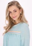 Блуза IZIA, бирюзовый - фото 4
