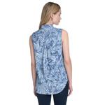 Женская однотонная безрукавка-туника на пуговицах Nautica - фото 2