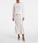 Кашемировый кардиган Арно Max Mara, Bianco Seta - фото 2