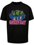 Футболка Green Day Zombie Oversize Tee черного цвета Merchcode - фото