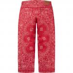 Джинсы-бананы джаккард Supreme, черный - фото 5