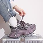 Xingdiman Серые женские кроссовки на платформе, цвет Gray - фото 6