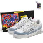 Кроссовки 883 Skateboarding Shoes Unisex Low-top Blue/white, синий - фото
