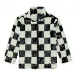 Толстовка checkerboard 21 boyfriend crew sweatshirt 'black white' Vans, черный - фото