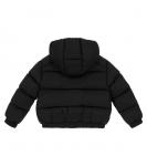 Пуховик Hanife с эффектом металлик Moncler Enfant, черный - фото 4