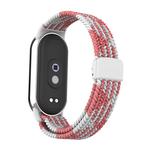 Ремешок Xiaomi совместимый Нейлоновый материал CHENSONG, Нейлоновый плетёный [Звёздная Пыль] магнитная застёжка - фото 7