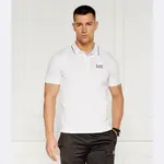 Рубашка-Поло узкого кроя Ea7, белый - фото 2