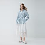 ELLE Рубашка Women's Blue Lapel - фото 4