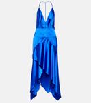 Асимметричное платье миди Alexandre Vauthier, Majestic Blue - фото