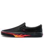 Кроссовки slip-on 'flame wall' Vans, черный - фото