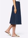 Юбка до колена Heine, темно-синий - фото 2